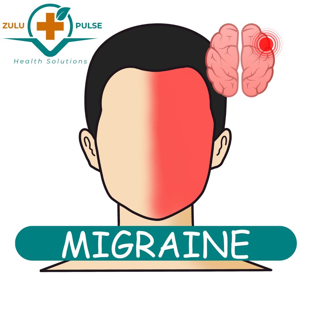 migraine headache pattern by zulupulse solutions